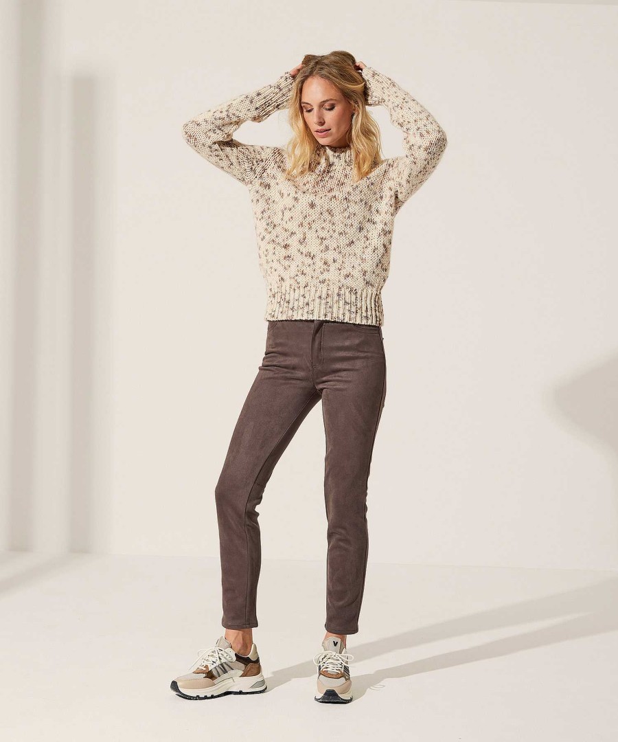 Rosner Rosner Suedine Trousers Audrey 2 Clearance