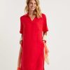 KYRA Kyra Linen Shirt Dress Laura Hot
