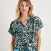 Emotions Emotions Blouse With Zebra Print Best
