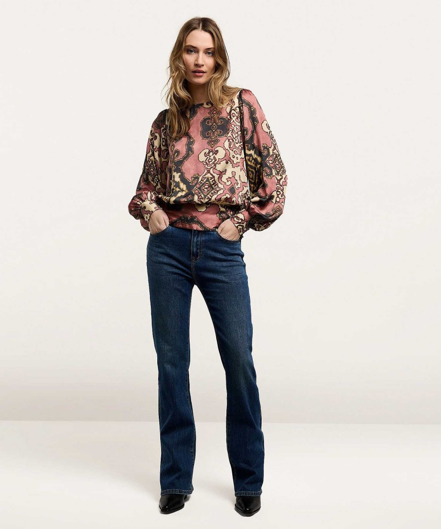 Summum Summum Blouse Ornament Print Hot