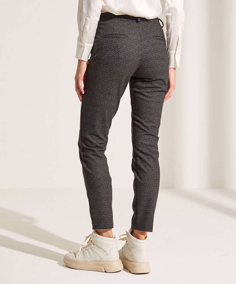 Brax Brax Pants With Zigzag Print Shakira Online