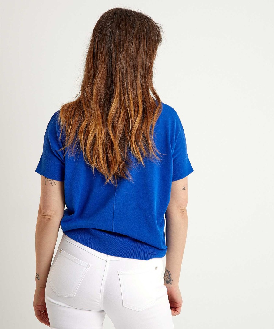 KYRA Kyra Sweater V-Neck Avy Wholesale