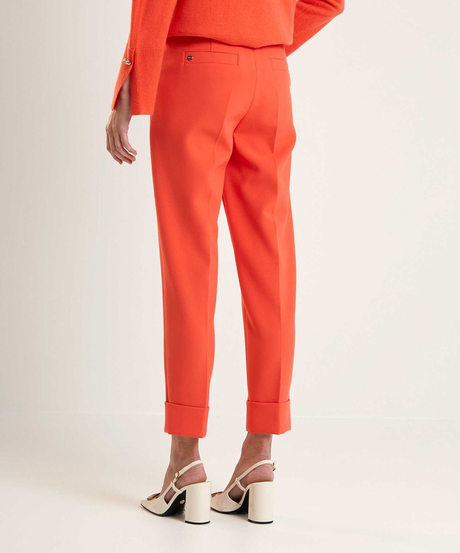 Marc Cain Collections Marc Cain Trousers With Partial Seam Fordon New