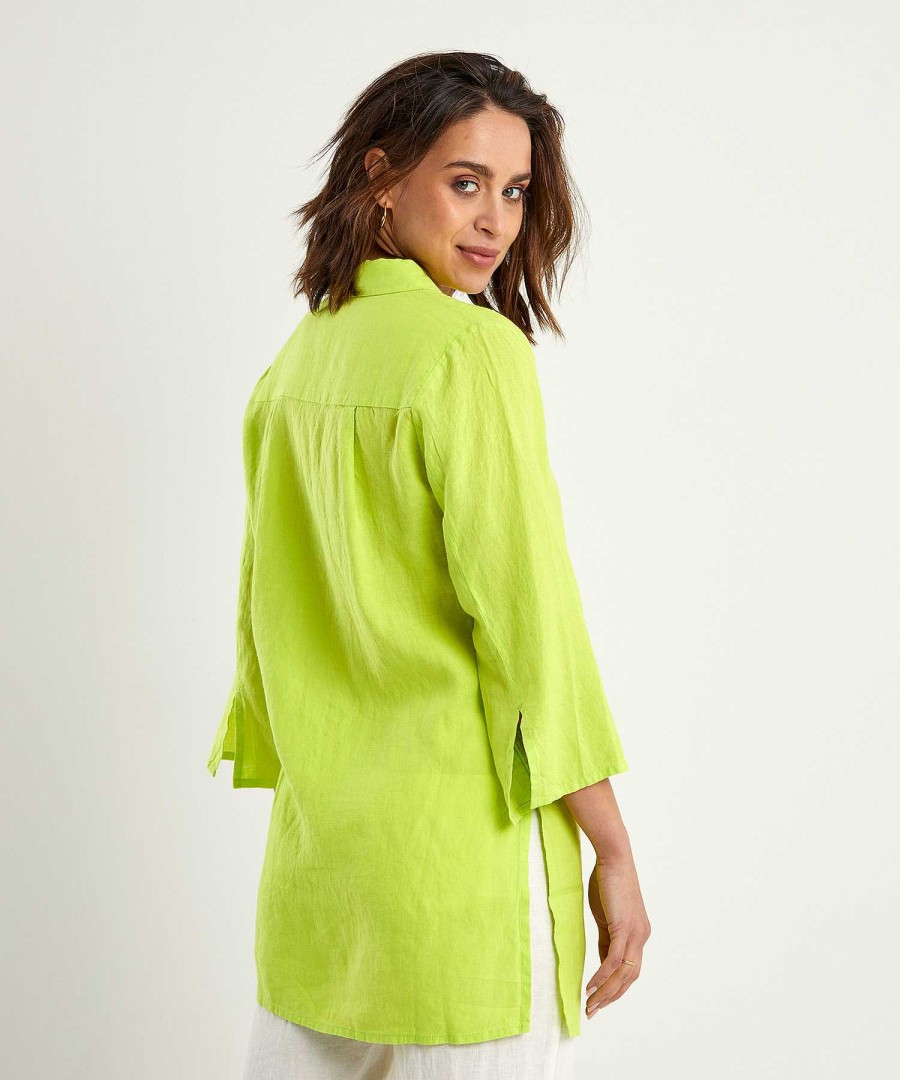 KYRA Kyra Linen Blouse Liza New