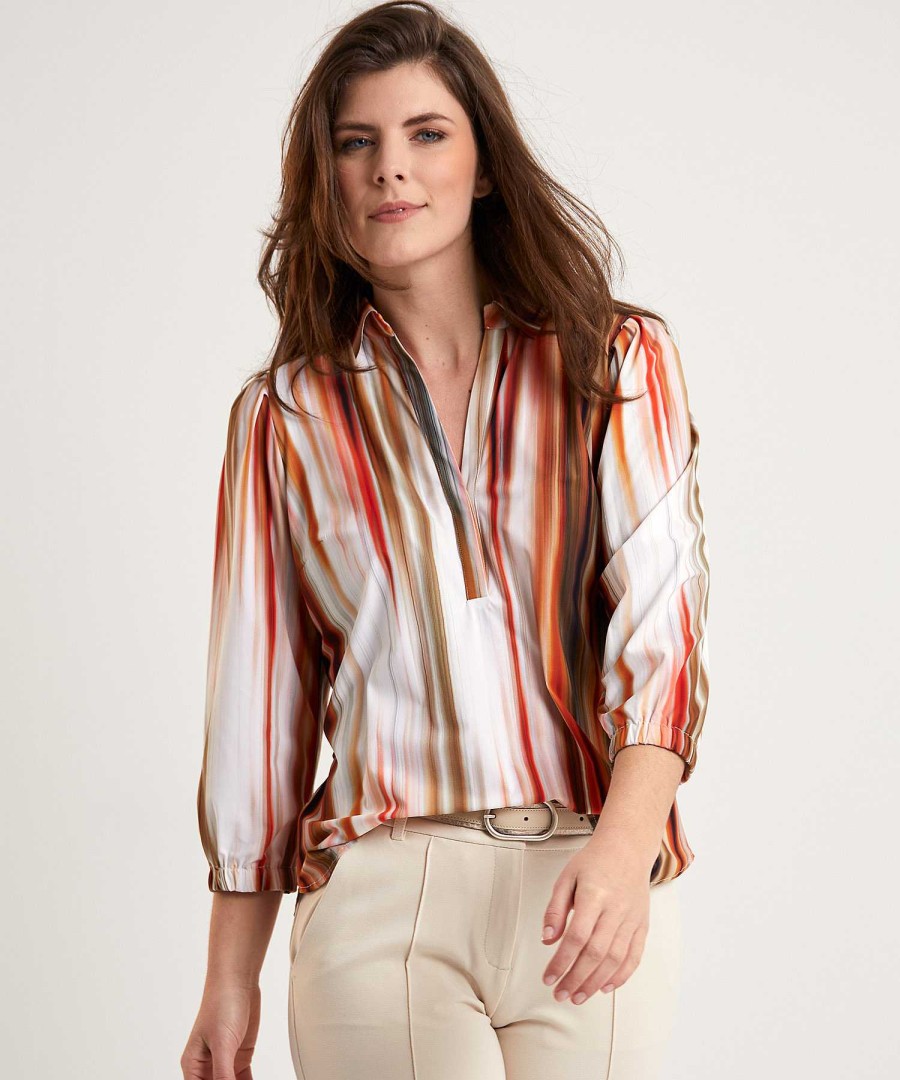 Japan TKY Japan Tky Blouse Print Travel Fabric Fusa Wholesale