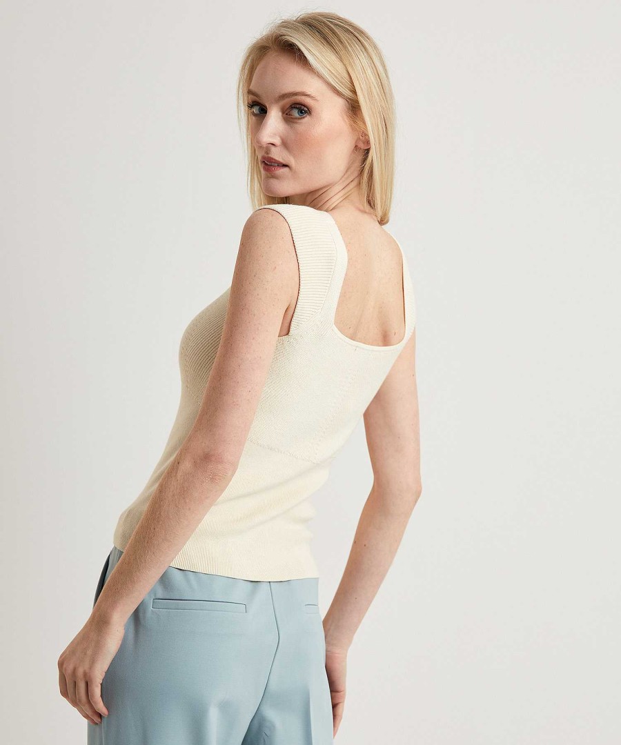 Caroline Biss Caroline Biss Sweater Cap Sleeve Online