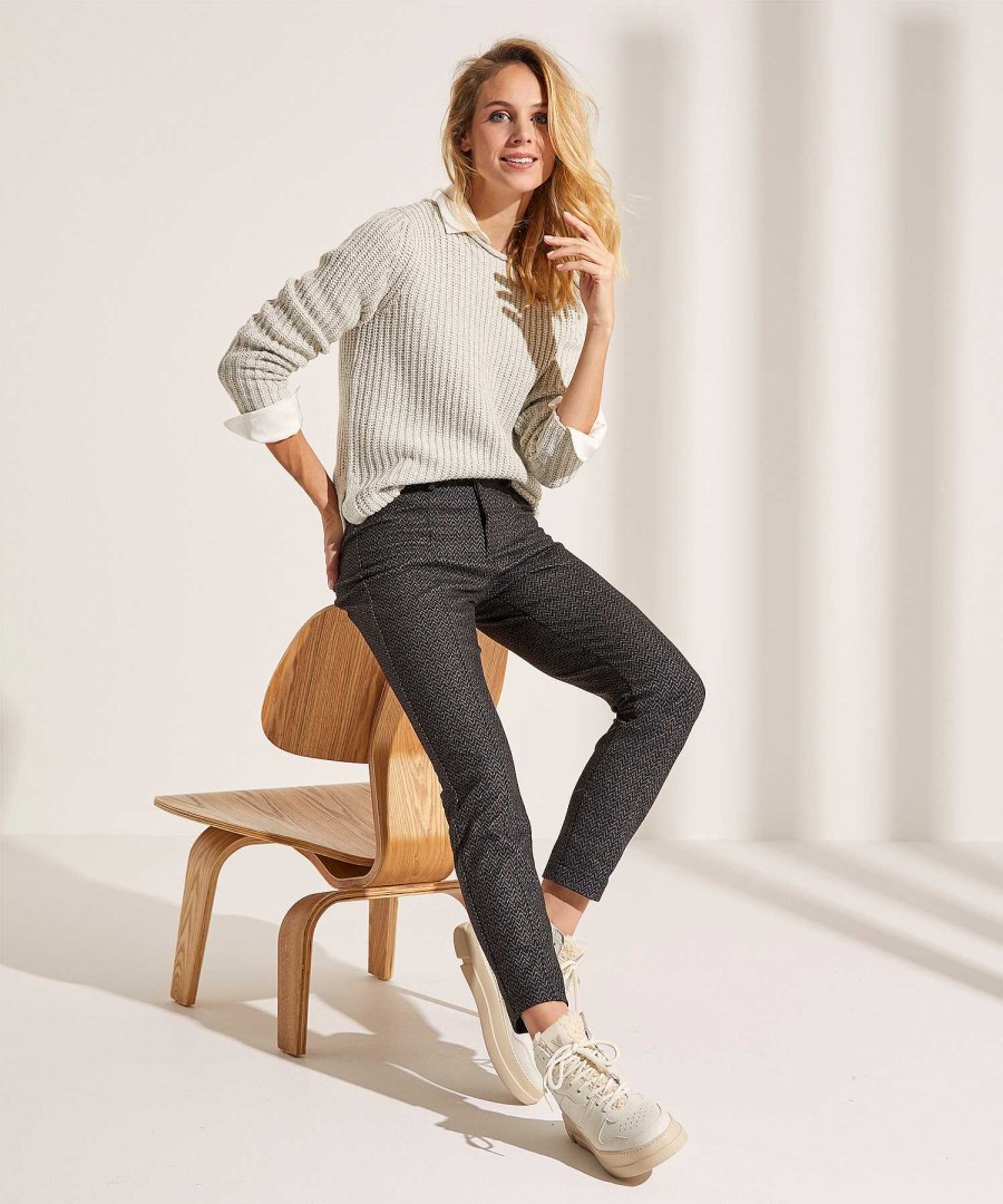 Brax Brax Pants With Zigzag Print Shakira Online
