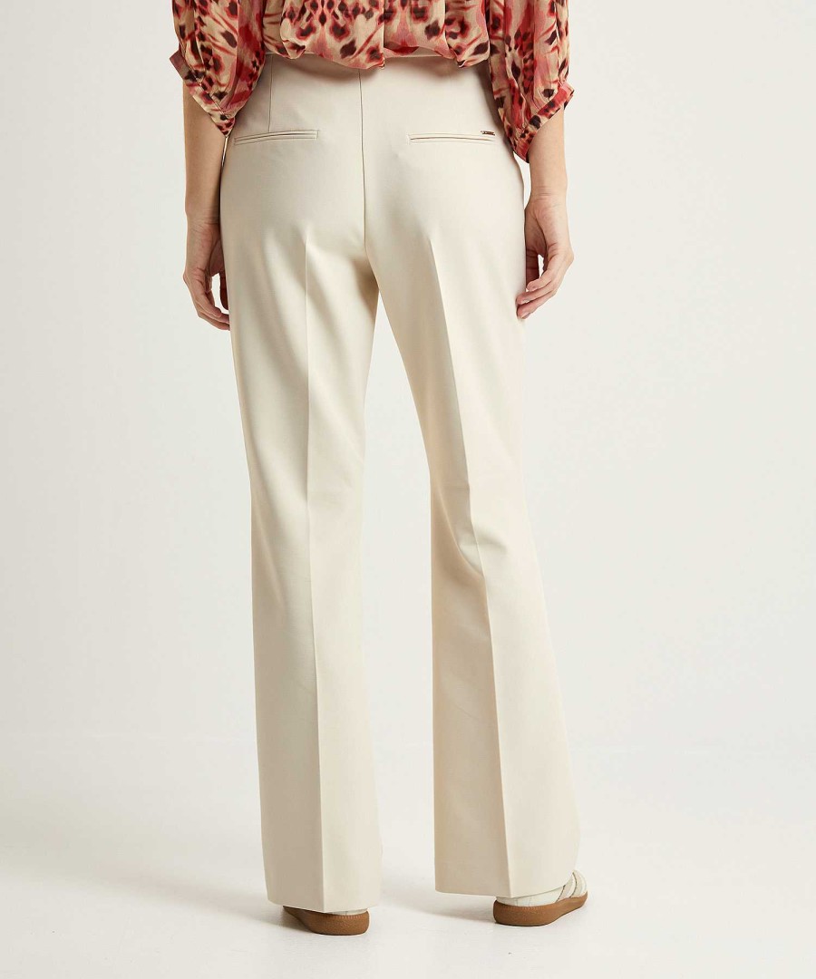 Rosner Rosner Flared Pants With Pintucks Audrey 1 New