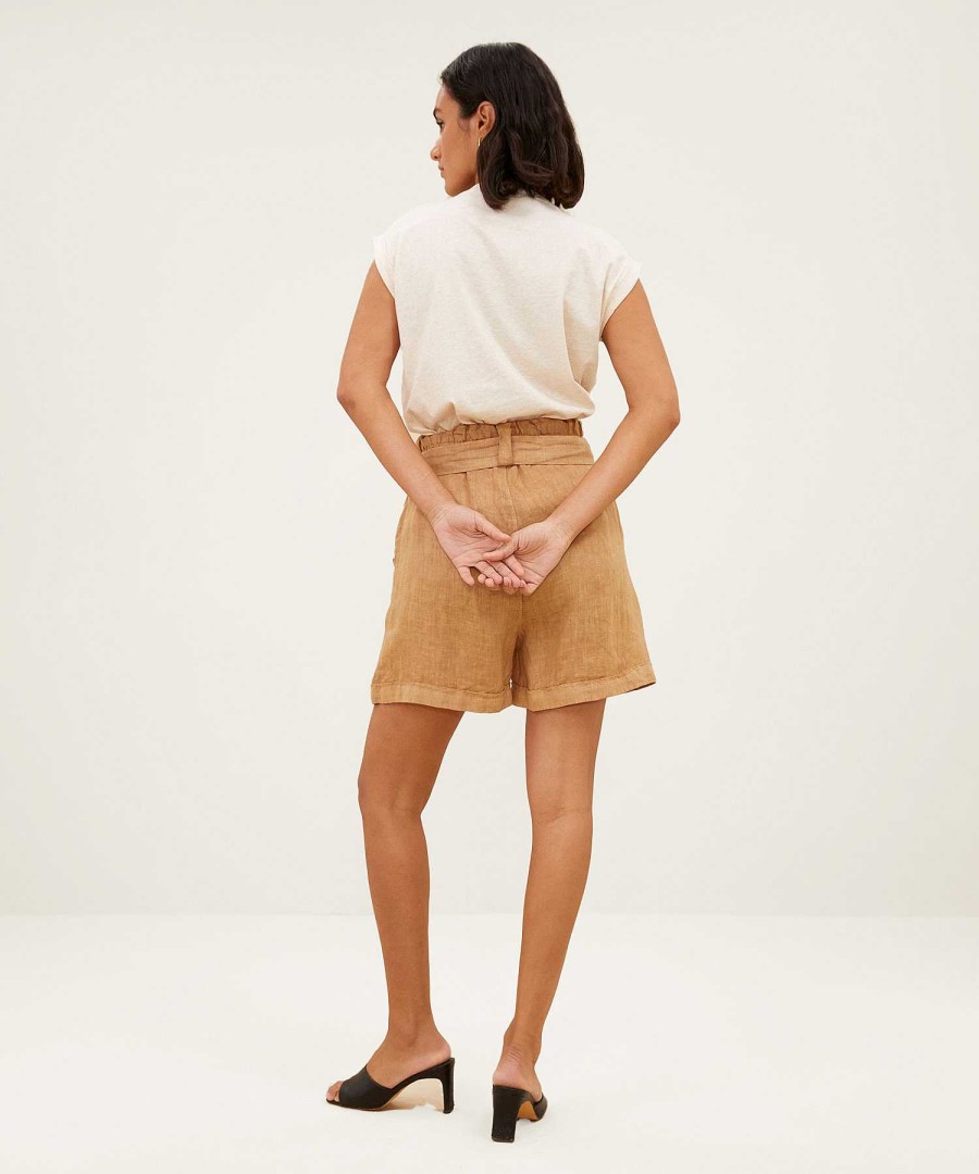 By-Bar By-Bar Linen Short Belt June Online