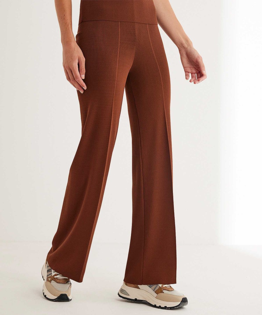 Emotions Emotions Wide Leg Trousers Crepe Best