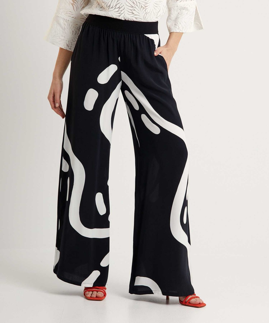 Caroline Biss Caroline Biss Palazzo Pants Fancy Print Online