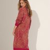 KYRA Kyra Long Cardigan Flower Puk Best