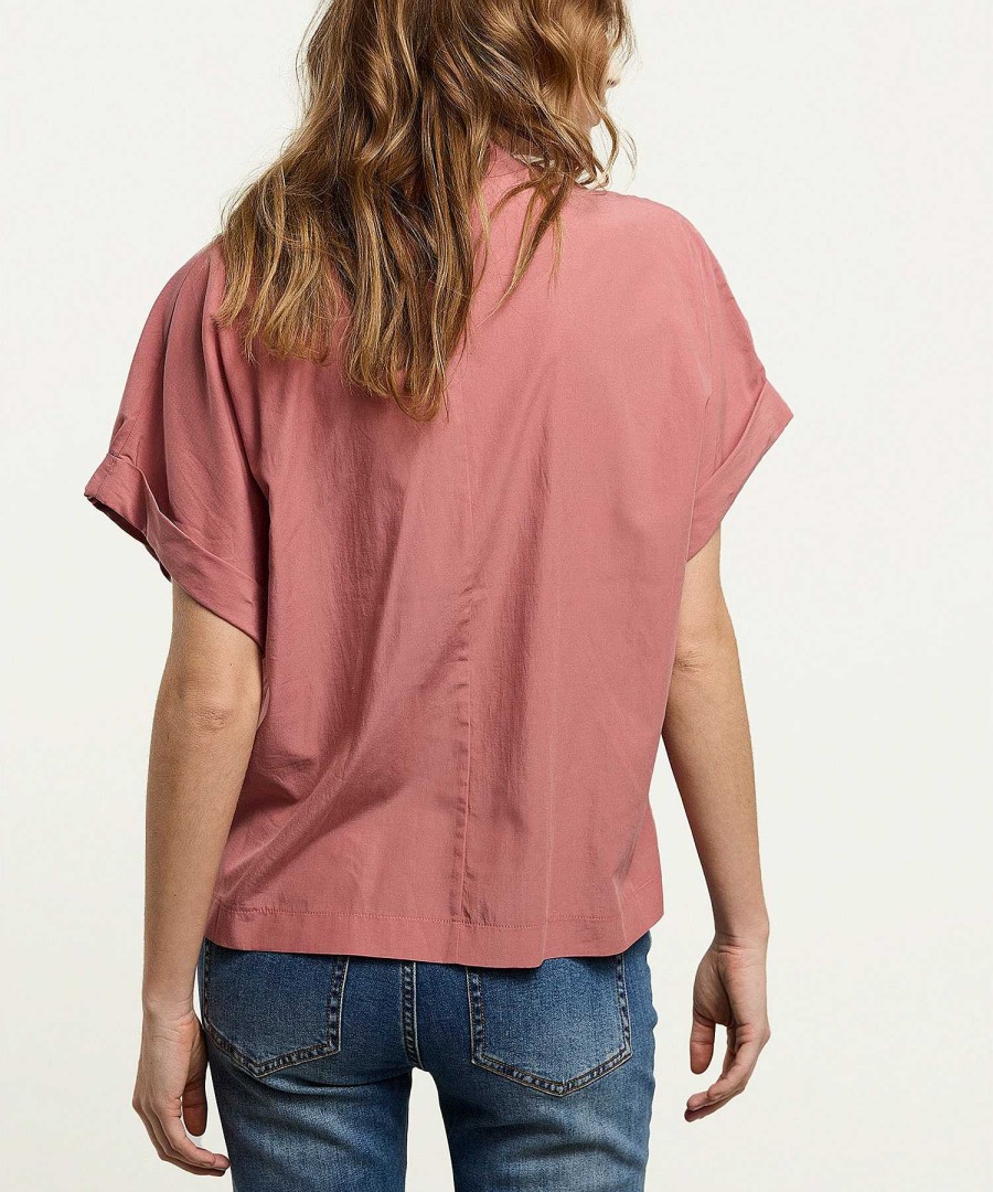Summum Summum Blouse Openwork With Bow Hot