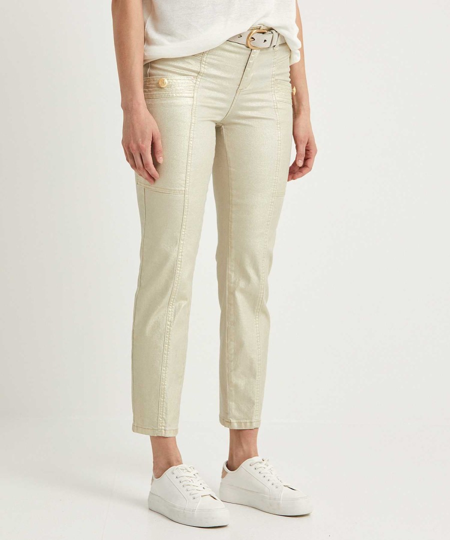 Rosner Rosner Metallic Cargo Pants Antonia Best