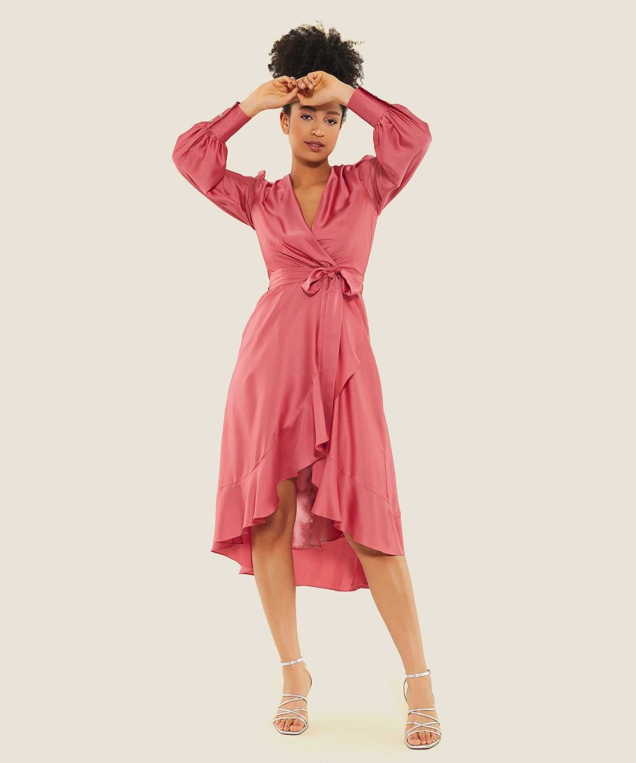 Swing Swing Silky Dress Volant Online